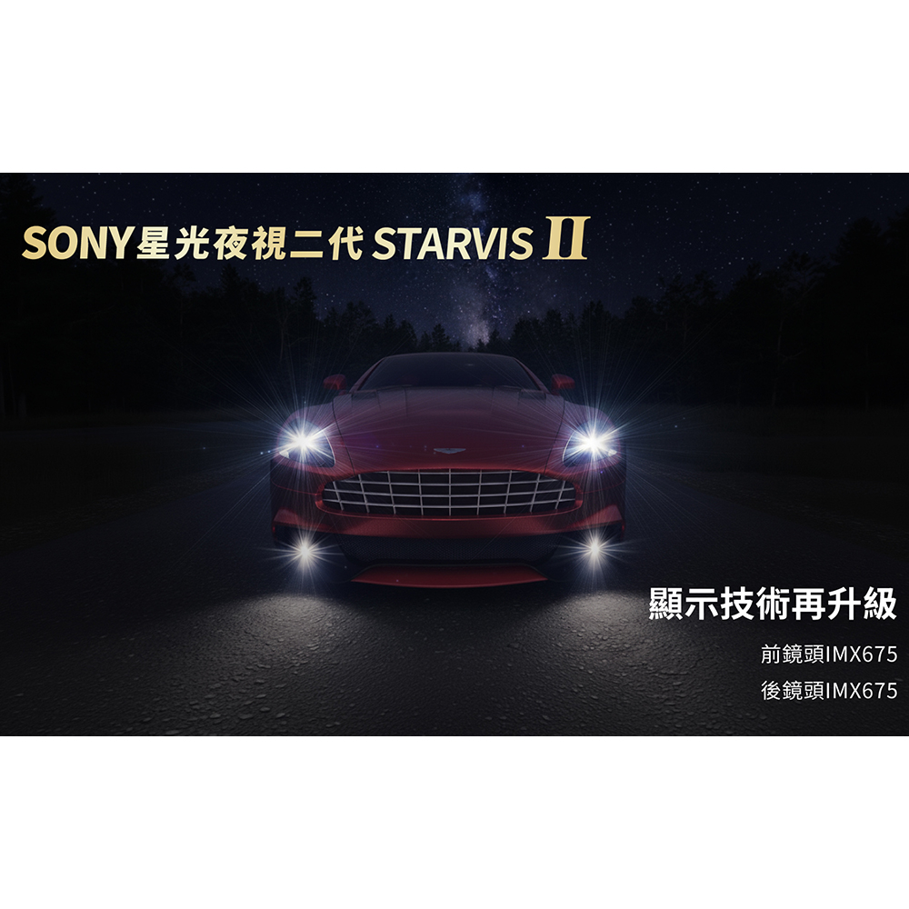 ABEE M839GH 前後 SONY STARVIS 2 IMX675 感光元件說明